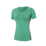 Fitness Women's Quick Drying Shirts Elastic Yoga Sports T Shirt Tights Gym Running Tops Short Sleeve Tees Blouses Shirts Jerseys