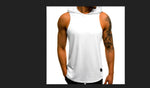 Men's Cotton Sleeveless Hoodie Bodybuilding Workout Tank Tops Muscle Fitness Shirts Male Jackets Top