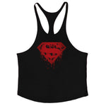 Super Hero Captain America brand clothing Singlets Mens Tank Top Muscle Shirt Superman Stringer Bodybuilding Fitness mens Vest