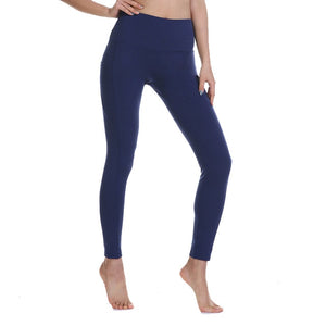 2019 women brand new sports leggings for fitness, High Waist outdoor legging with pocket, Tummy Control sports pants